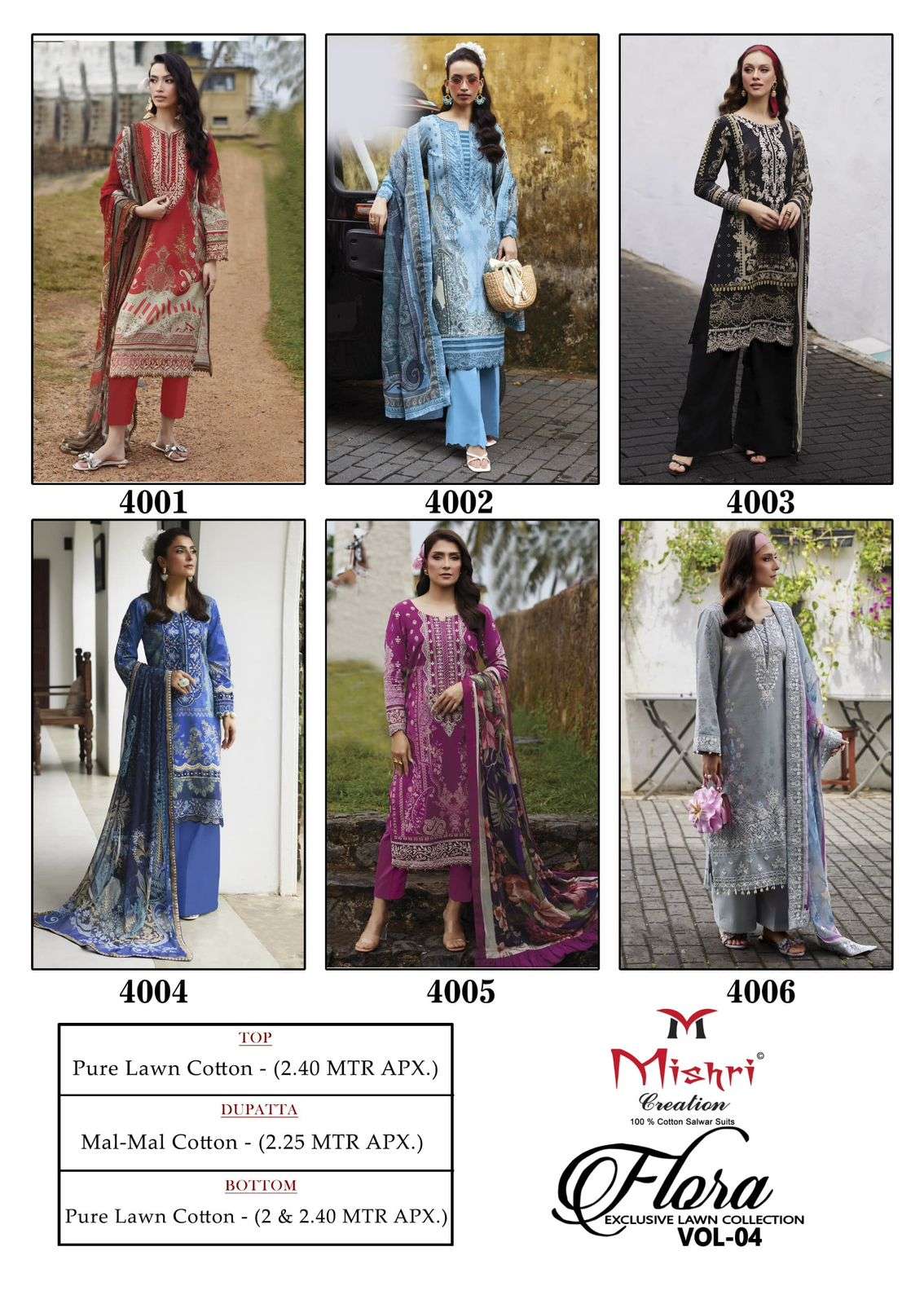 MISHRI CREATION FLORA VOL 4 