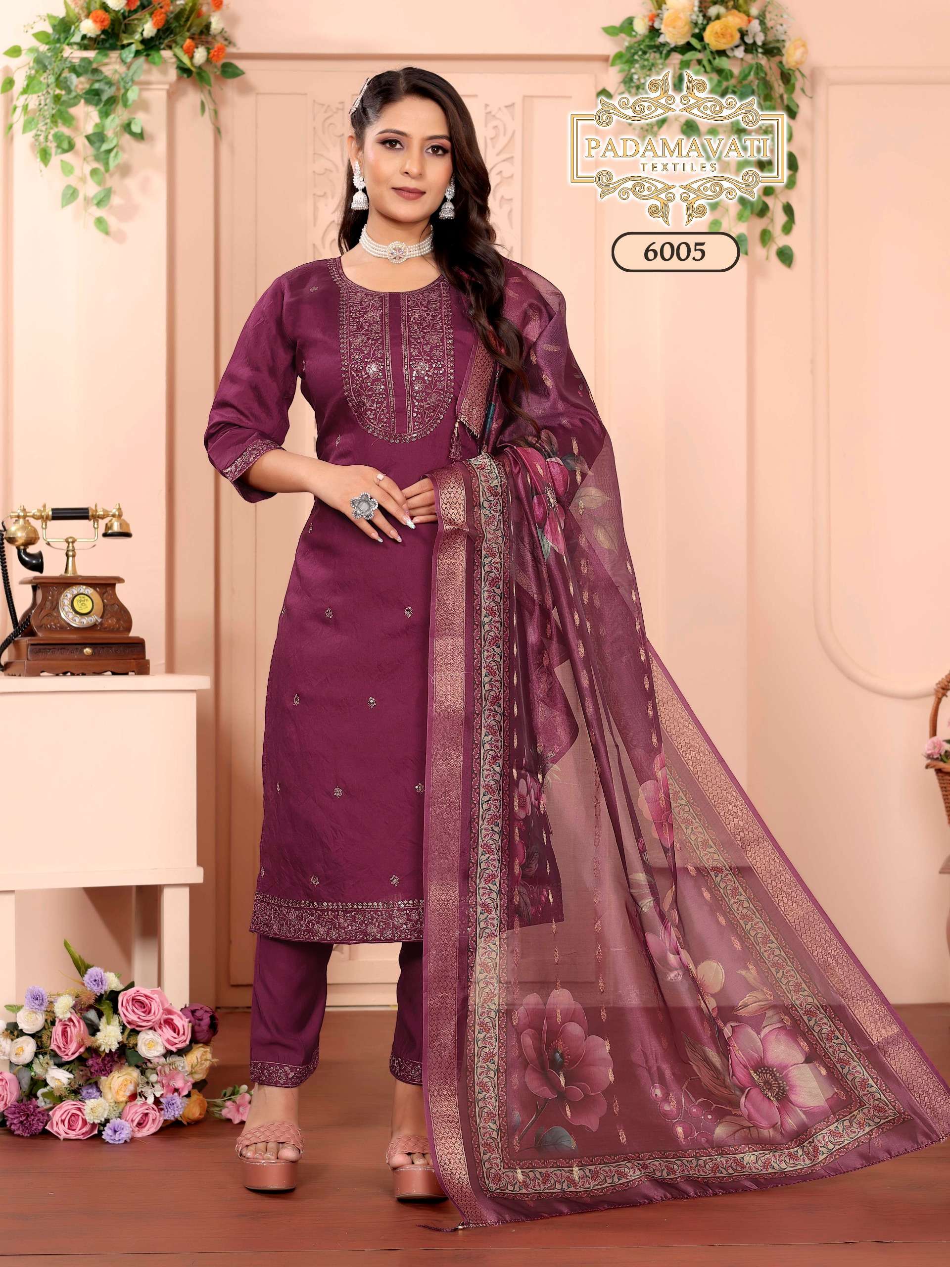 PADMAVATI TEXTILES KHUSHI VOL 7