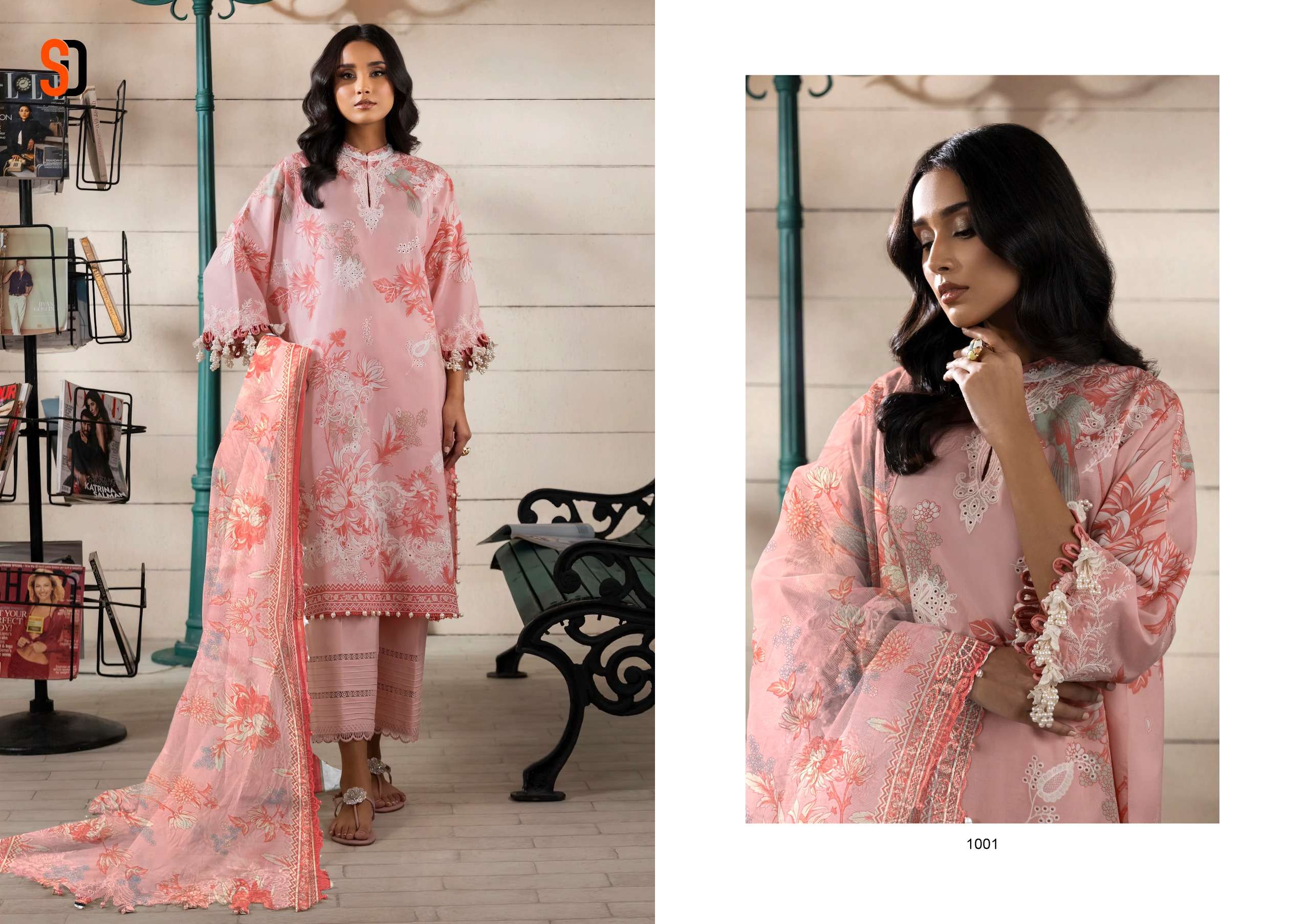 SHARADDHA DESIGNER MUZLIN SANA SAFINAZ