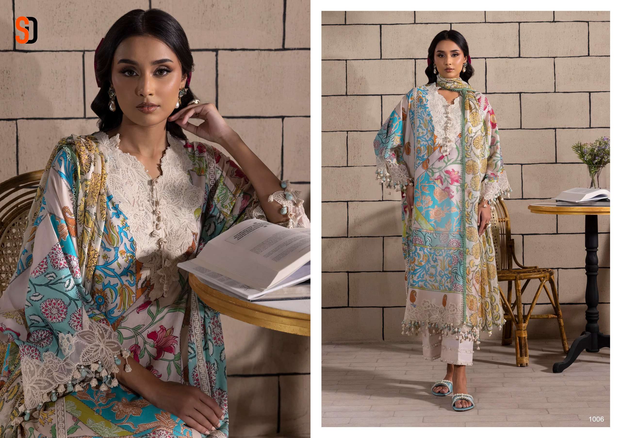 SHARADDHA DESIGNER MUZLIN SANA SAFINAZ