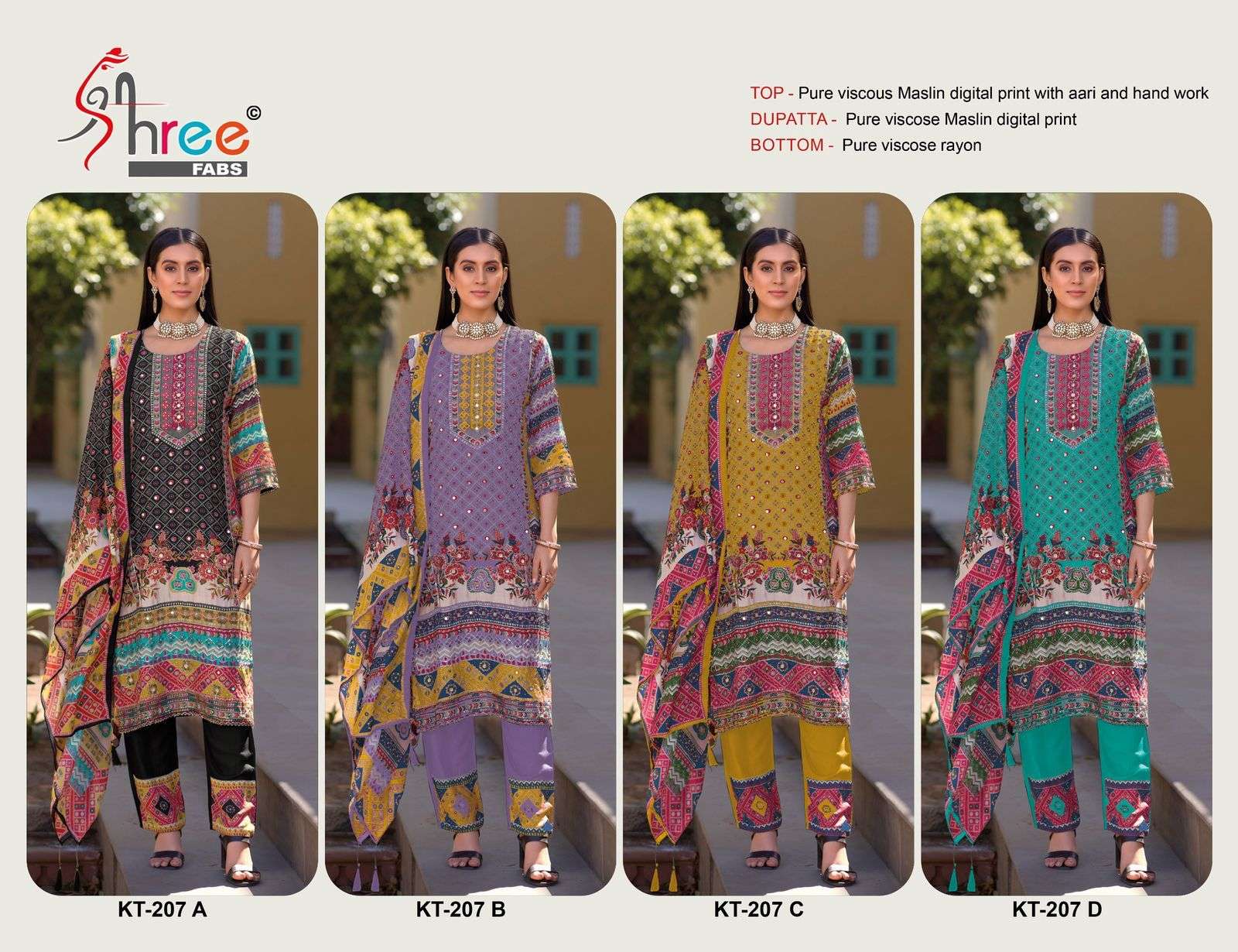 SHREE FABS KT 207
