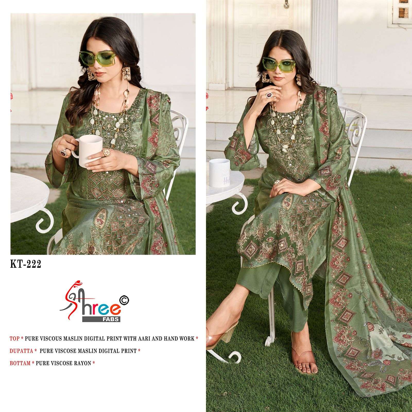SHREE FABS KT 222