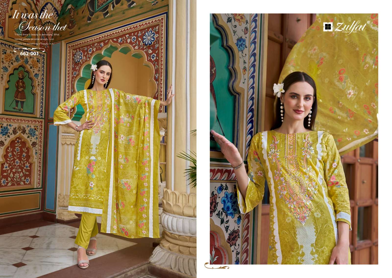 ZULFAT DESIGNER SUITS NOOR VOL 3 