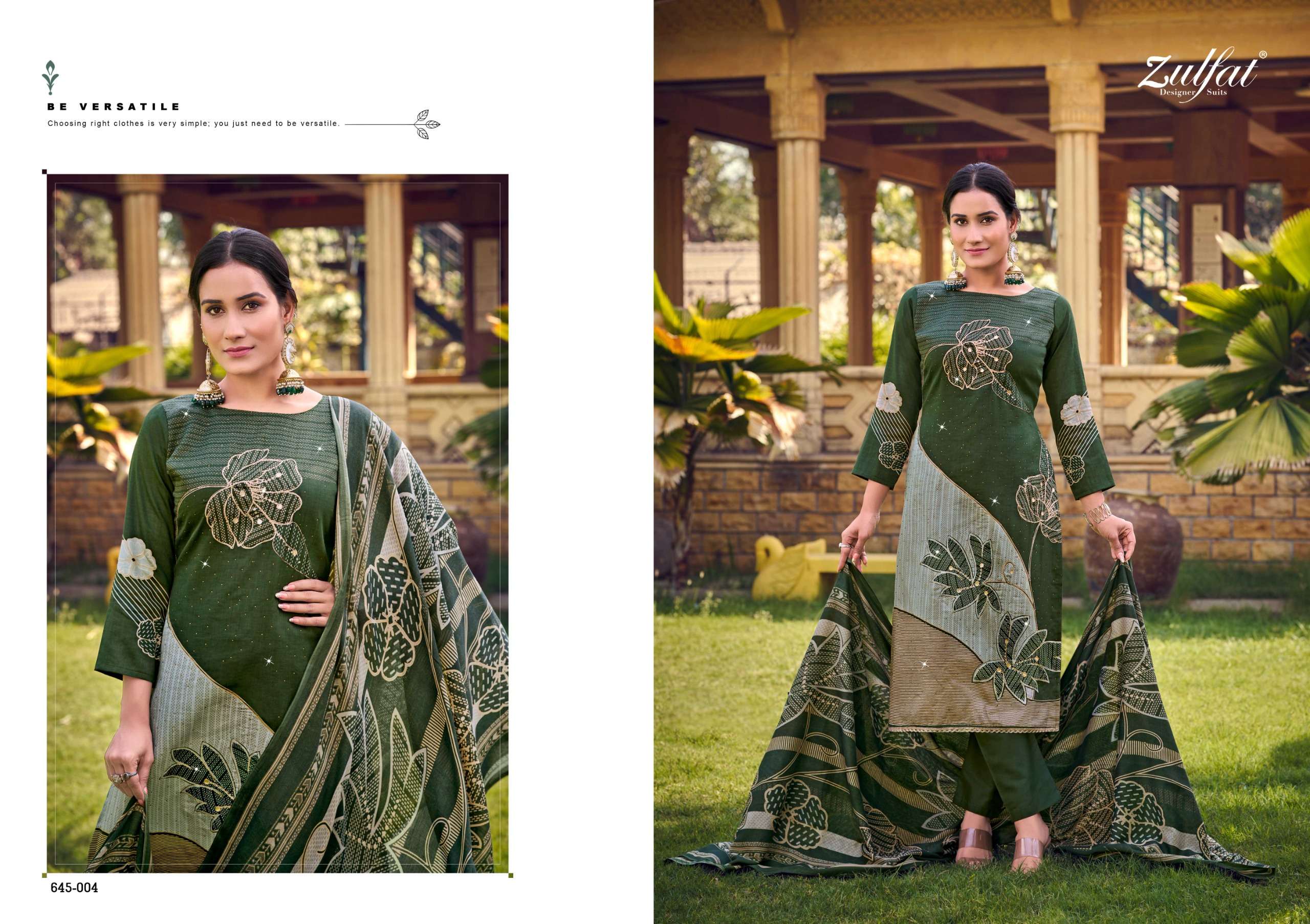 ZULFAT DESIGNER SUITS SAJNI VOL 7