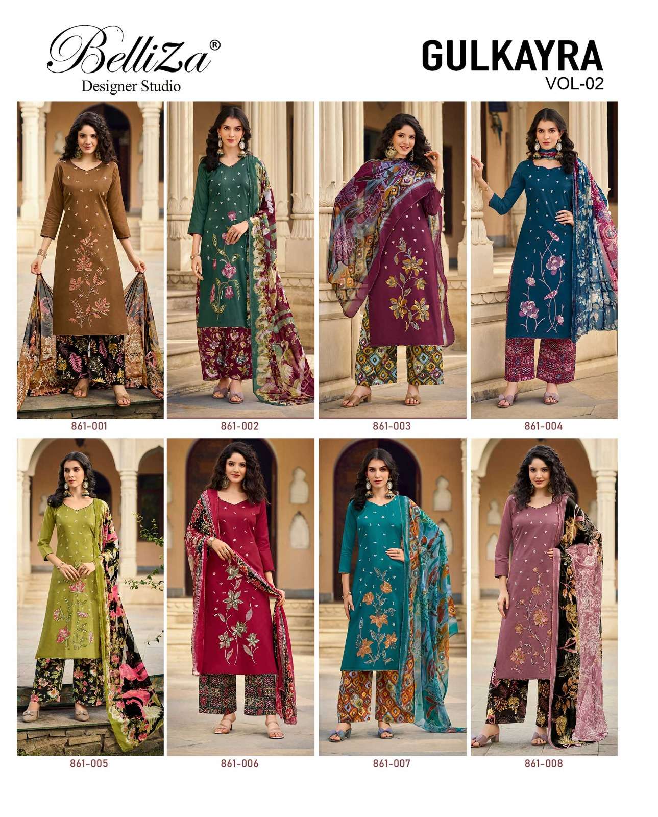  BELLIZA DESIGNER STUDIO GULKAYRA VOL 2