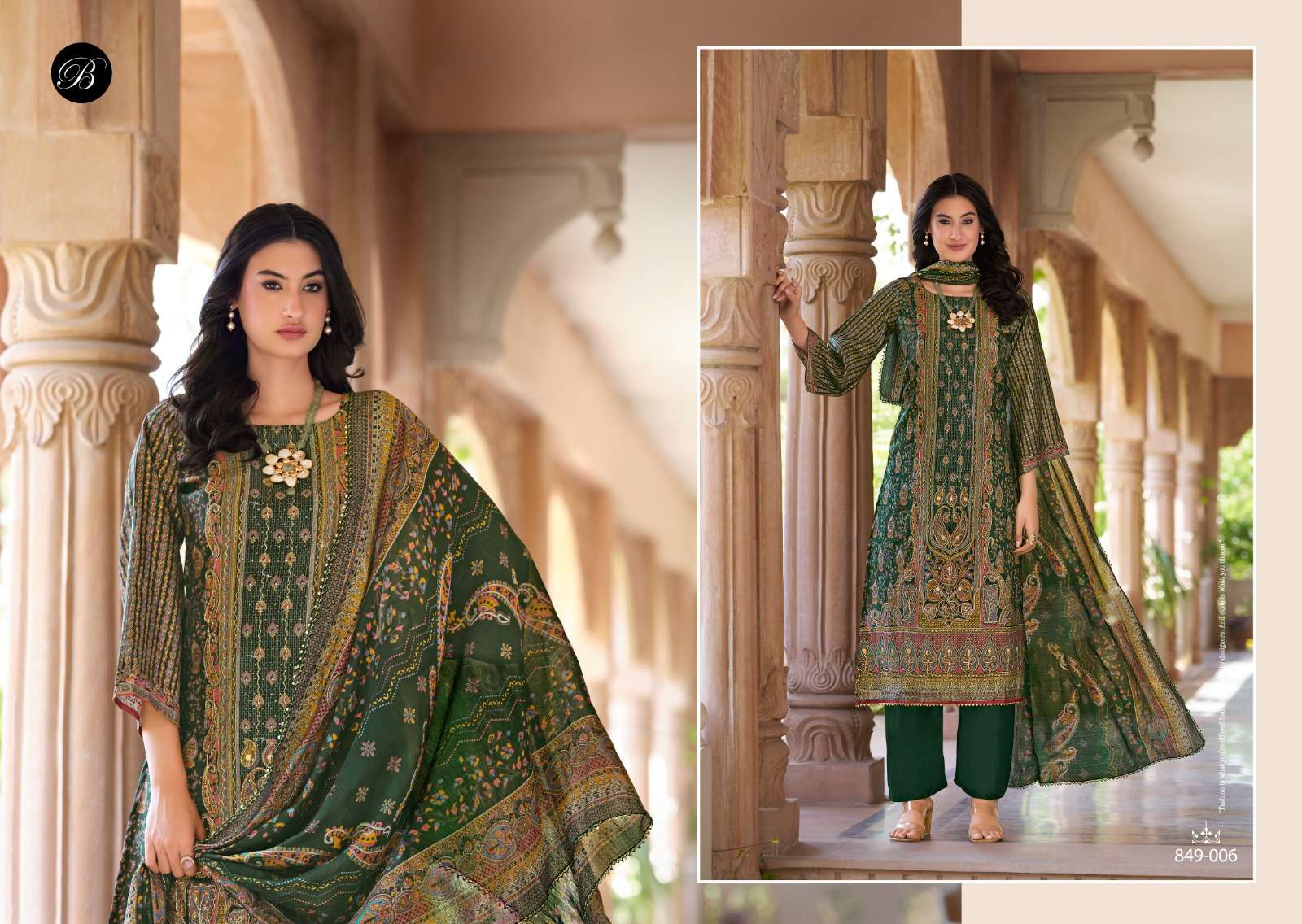 BELLIZA DESIGNER STUDIO NUSRAT VOL 5 READY MADE COLLECTION 