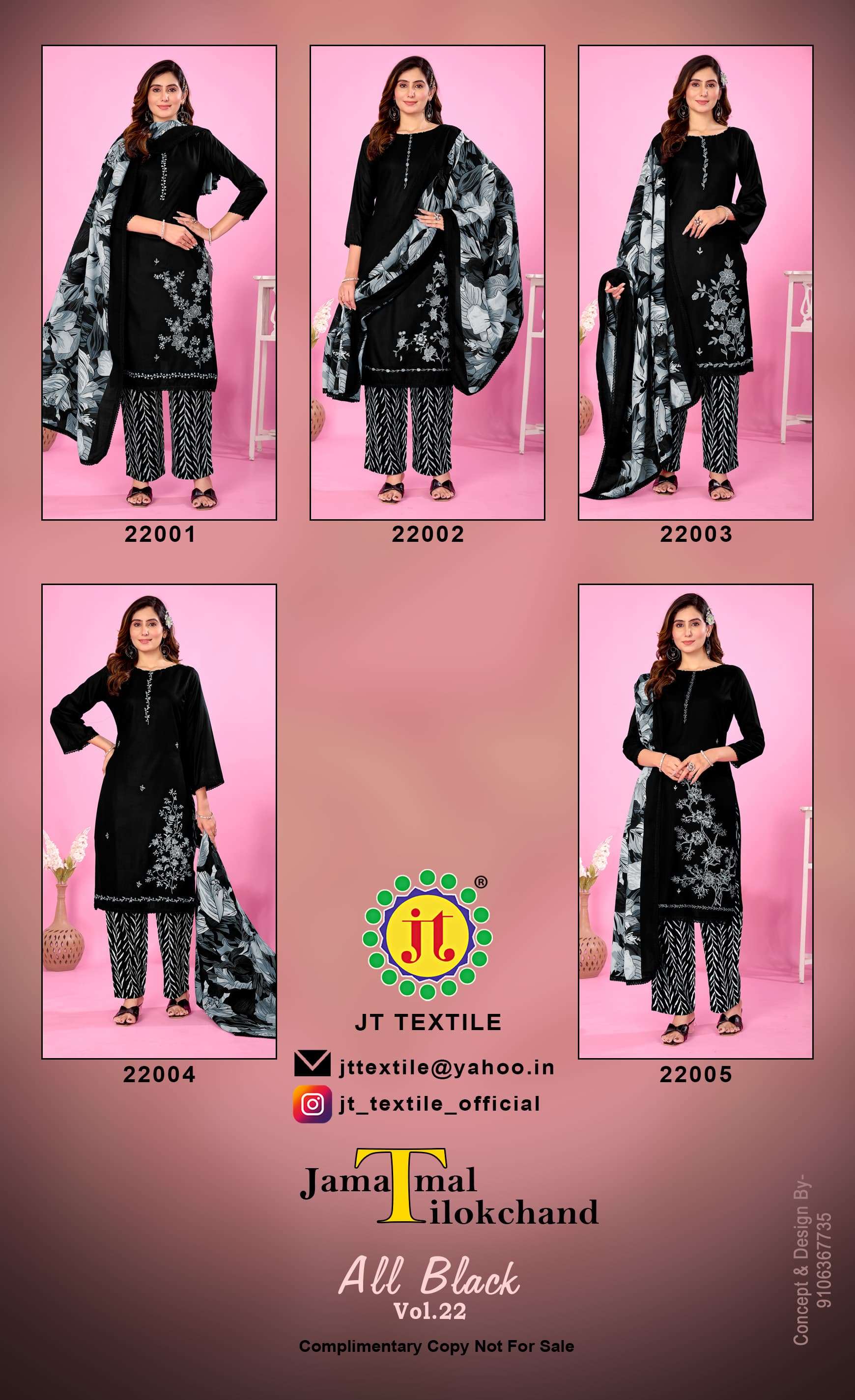 JT ALL BLACK VOL 22