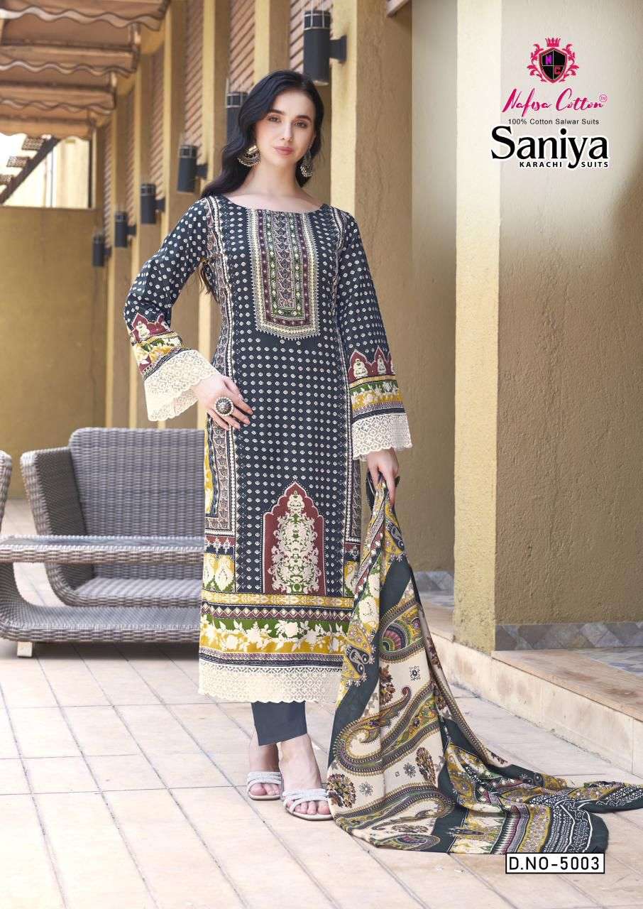 NAFISA COTTON SANIYA KARACHI SUITS VOL 5 