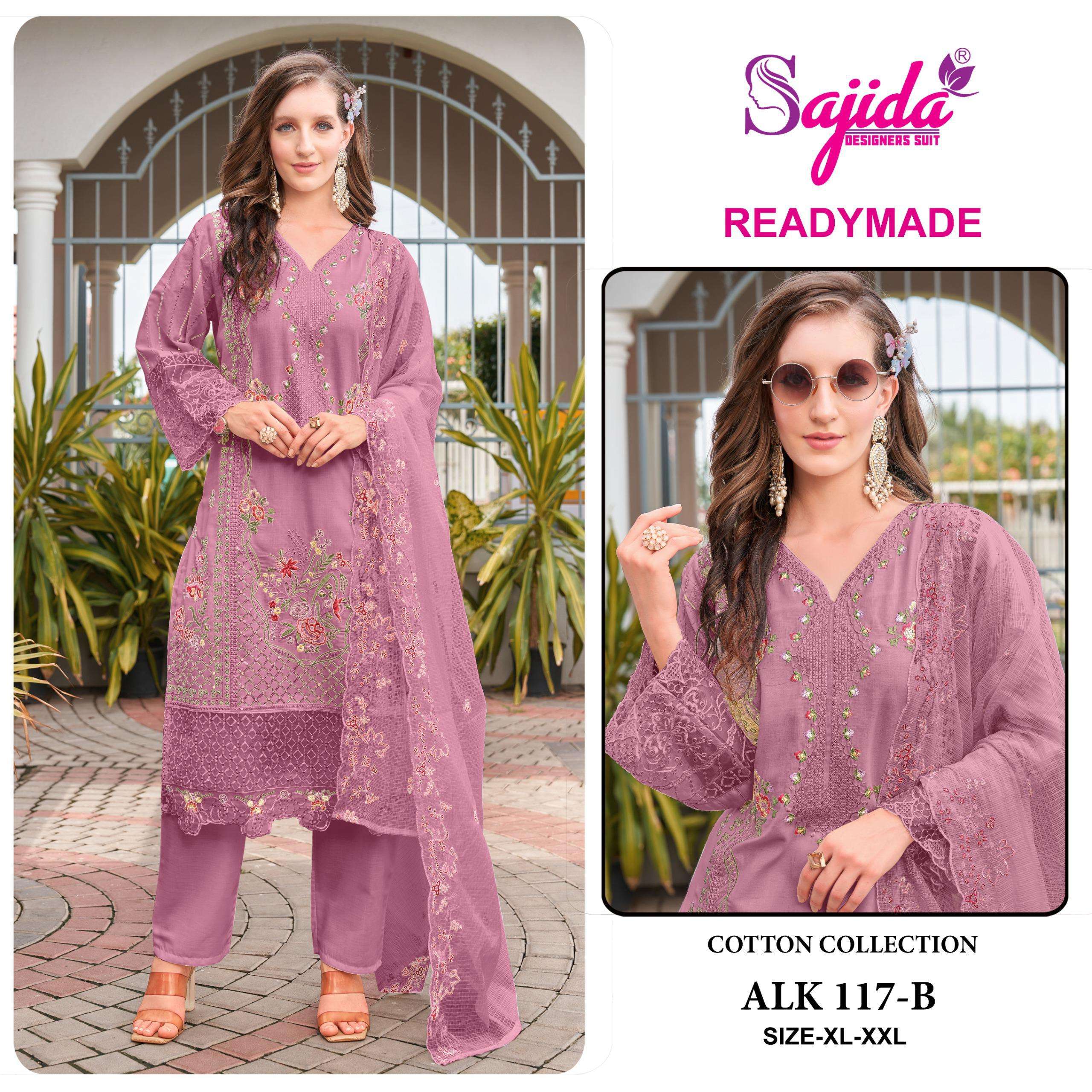 SAJIDA DESIGNER ALK 117