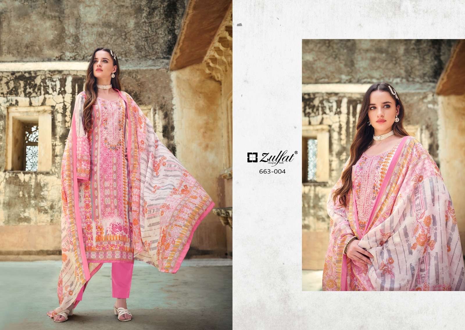 ZULFAT DESIGNER SUITS GULNAAZ VOL 5 