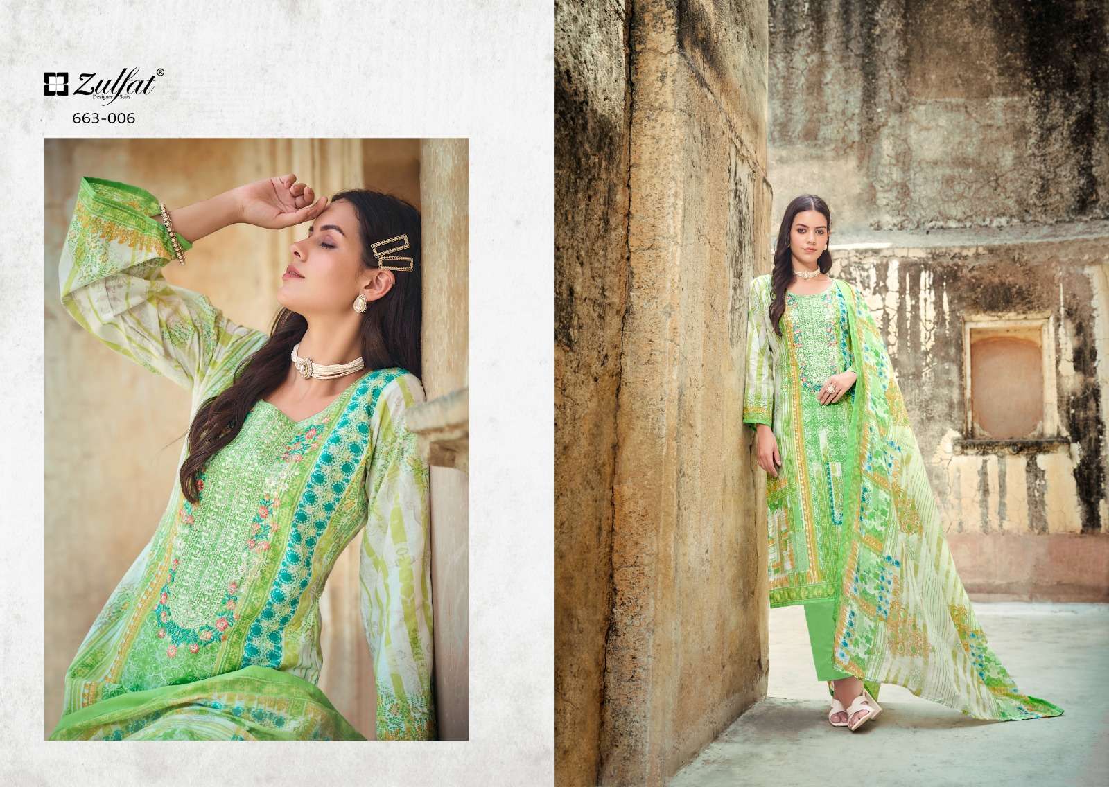 ZULFAT DESIGNER SUITS GULNAAZ VOL 5 