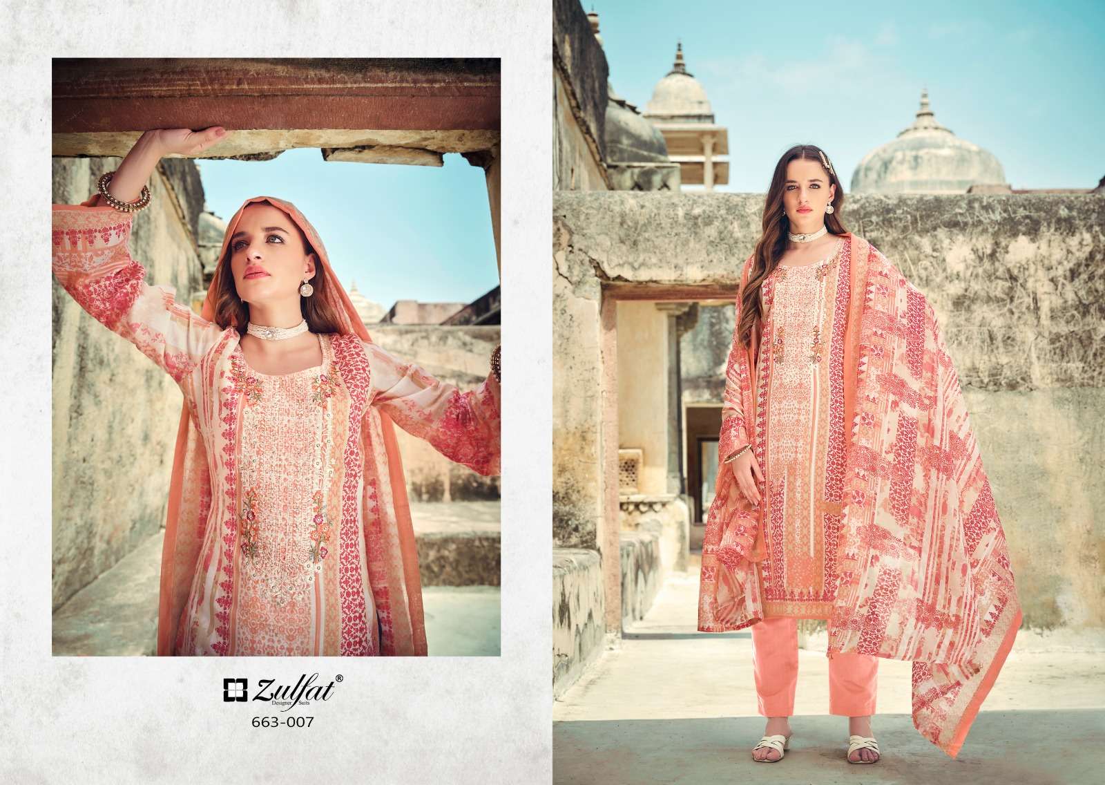 ZULFAT DESIGNER SUITS GULNAAZ VOL 5 