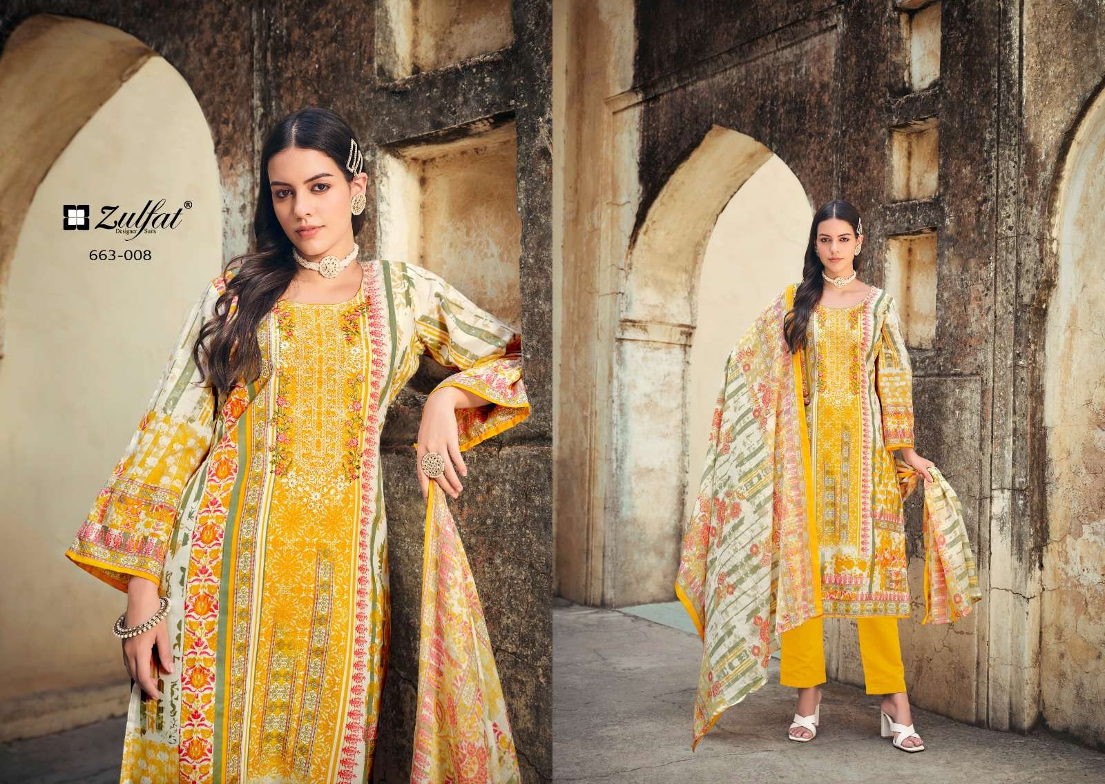 ZULFAT DESIGNER SUITS GULNAAZ VOL 5 